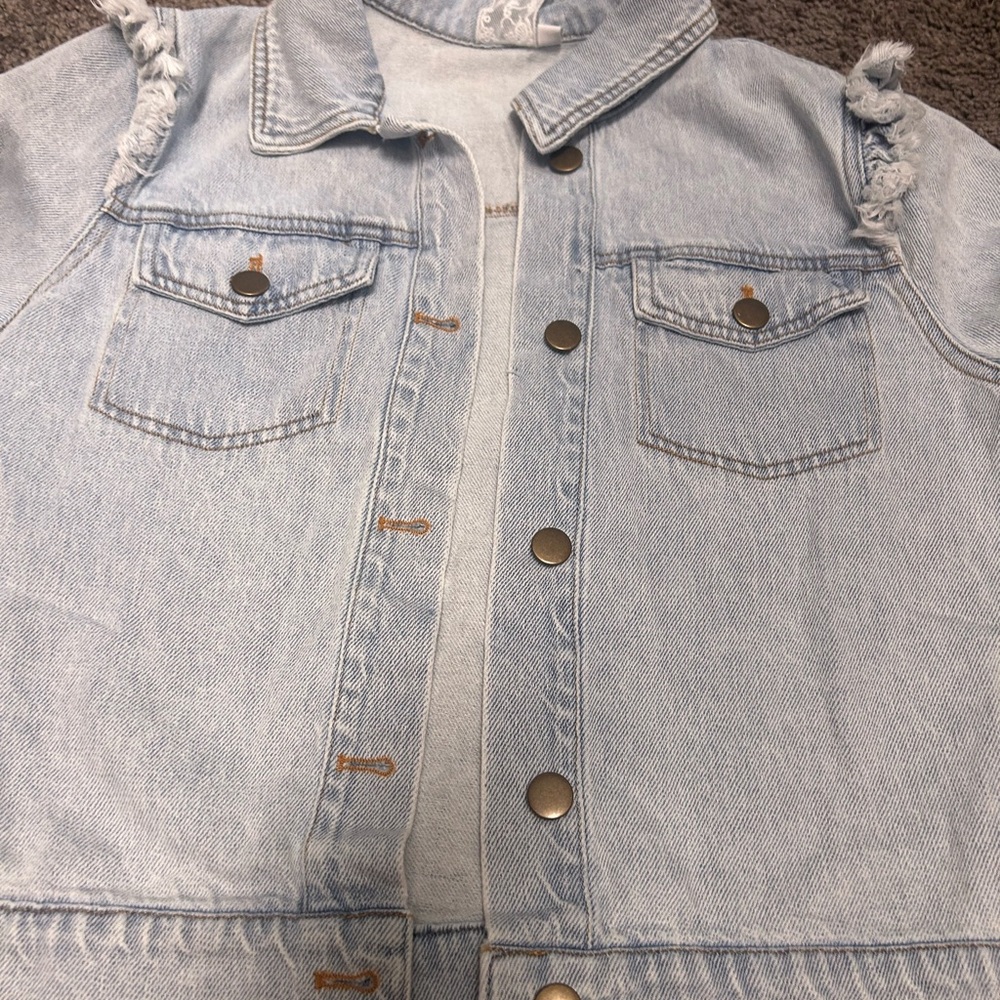Blue jean jacket